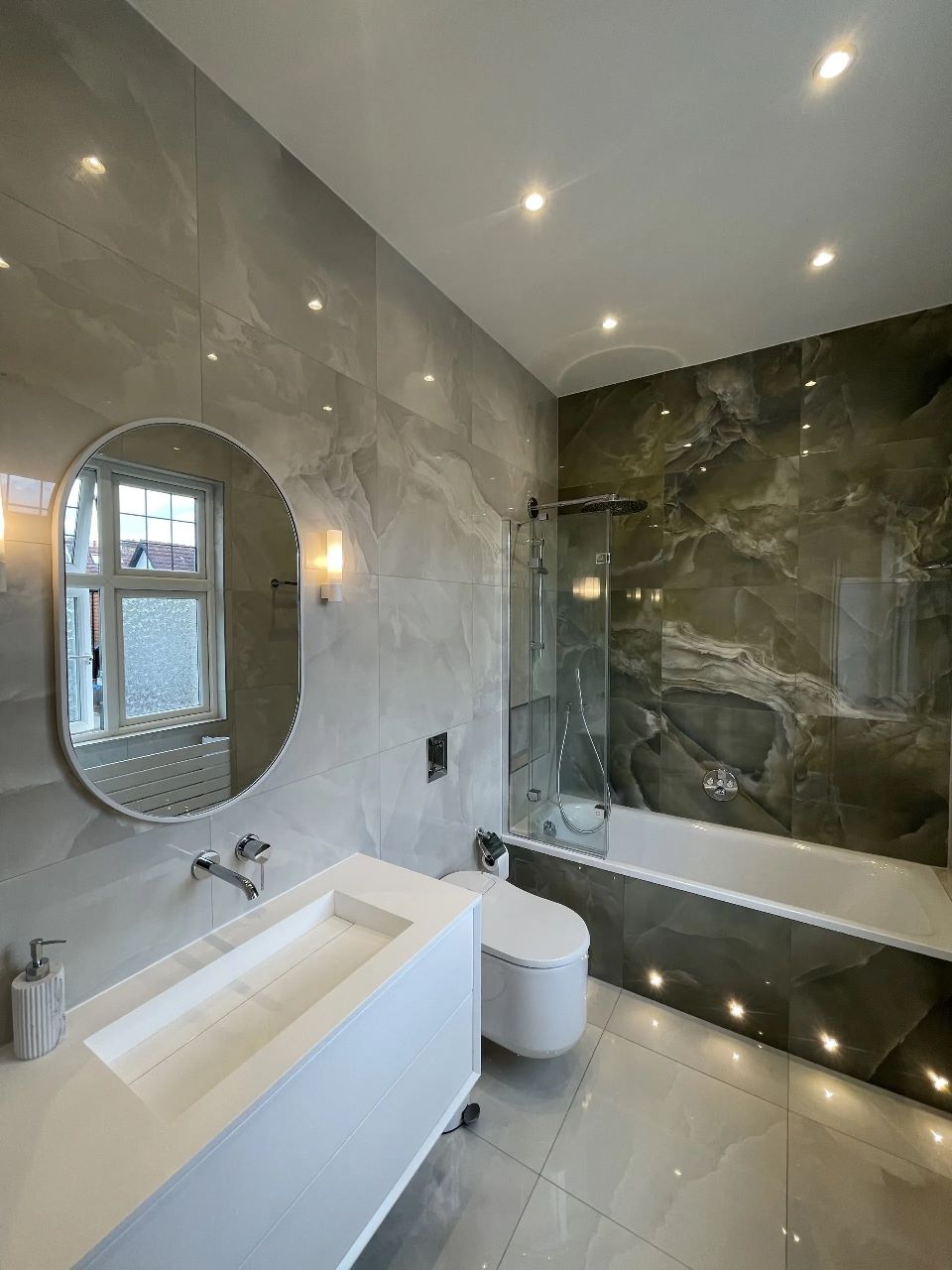 Bespoke bathroom vanity cabinet